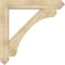 Ekena Millwork Legacy Arts and Crafts Rough Sawn Bracket w/ Offset Brace, Douglas Fir, 8"W x 46"D x 46"H BKT0806X46X46LEC03RDF - alternate 2
